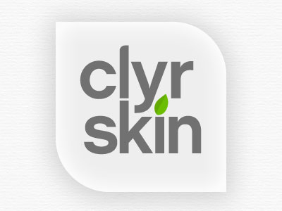 Clyr Skin Logo logo design product design