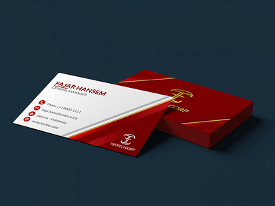 BUSINESS CARD DESIGN 3D MOCKUP