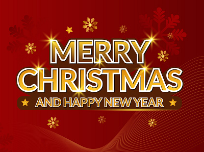 MERRY CHRISTMAS AND HAPPY NEW YEAR DESIGN 2023 background background design branding christmas design effect elegant graphic design happy happy new year hello merry christmas new year red text wallpaper