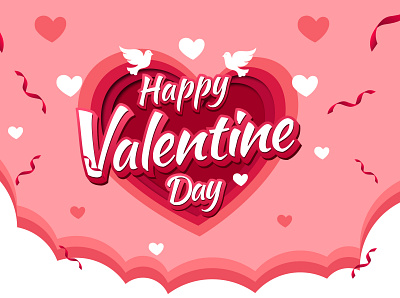 HAPPY VALENTINE DAY BACKGROUND background cinta couple february graphic design happy heart background love valentine