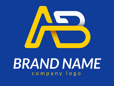 AB LETTER LOGO DESIGN CONCEPT