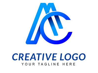 AC CREATIVE LETTER LOGO DESIGN CONCEPT company logo