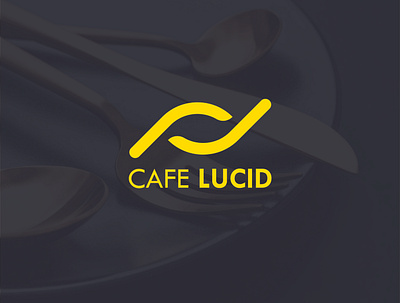 Cafe Lucid Logo designs flatdesign icon logo logodesigns minimal modern vector