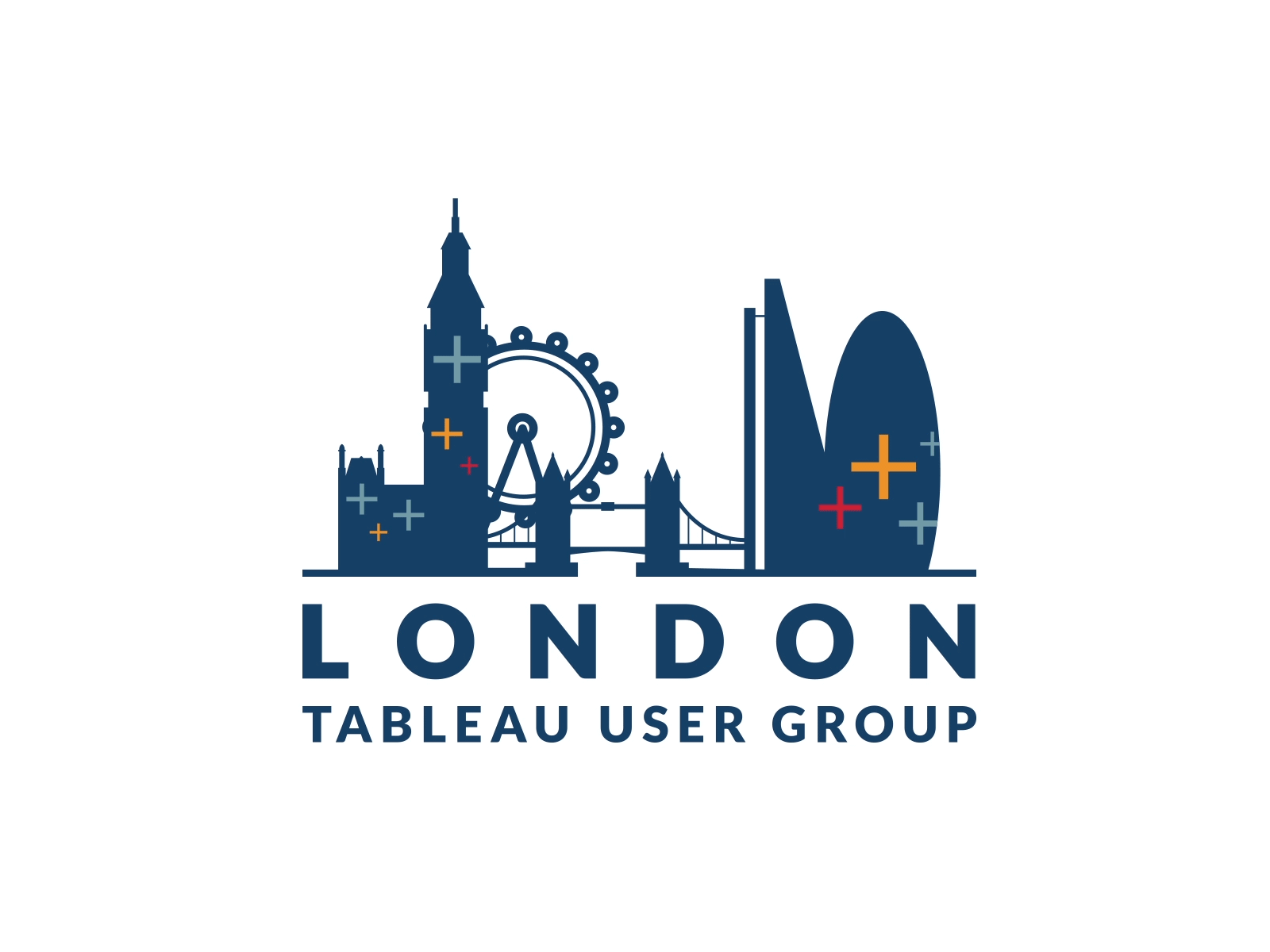 London Tableau User Group branding logo london tableau vector