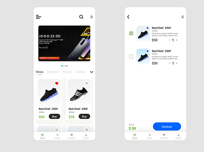 Shopping App UI app ui design ecommerce app ui minimal ui redesign shopping app ui ui inspiration ui inspiration ui uidesign uiux uxdesign