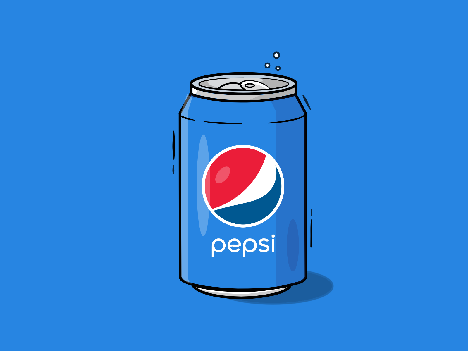 Pepsi Soda Can by Tharun bathula on Dribbble