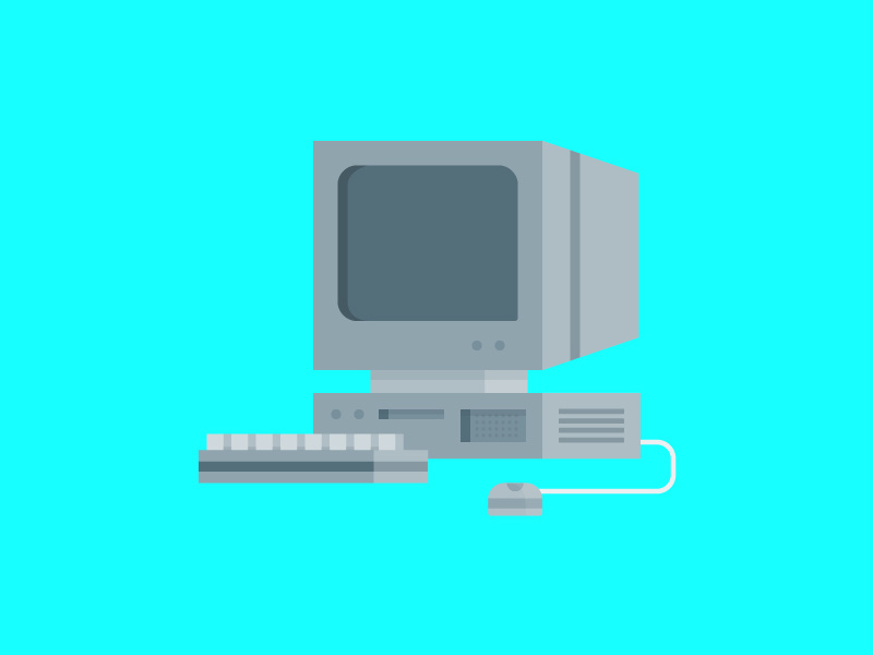 Singing Computer by Chris Coker on Dribbble