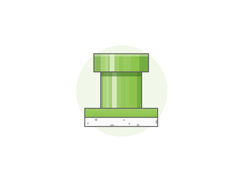 Tubular icon illustration mario nintendo tube warp