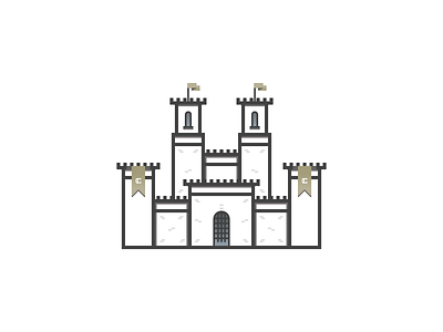 Castle Invites castle icon illustration invites