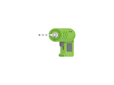 You Know ... drill icon illustration screw tool