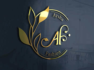 Logo Design af af logo gold gold logo logo logos ornament