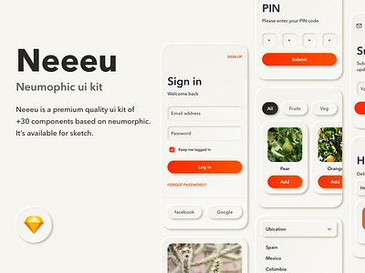 Neeeu  Concept UI Kit