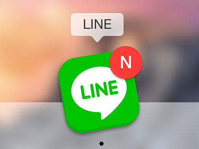 LINE Yosemite icon app apple green icns icon line mac naver yosemite