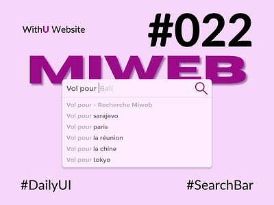 DailyUI 022 - Search