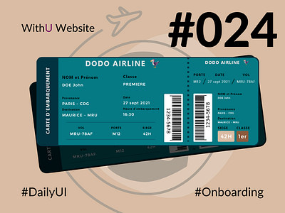 DailyUI 024 - On Boarding