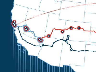 Road trip america infographic map road trip united states