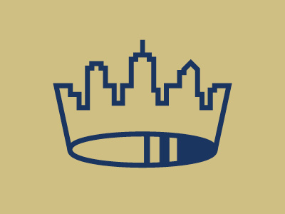PF crown city crown logo skyline