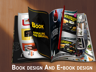 Book design branding graphic design logo