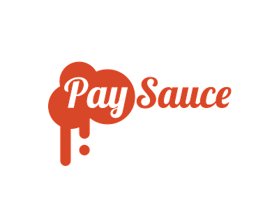 PaySauce | Delicious Cloud Payroll for Human Consumption drip flat logo payroll splash