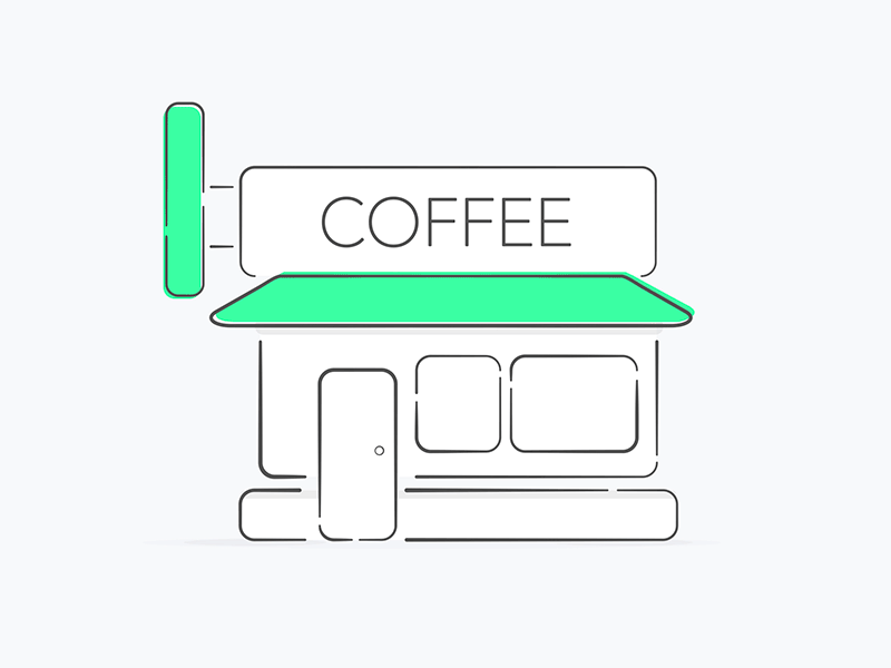 Acorns: Daily Hot Spots coffee illustration movies tacos truck