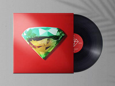 Vinyl Record Album Mock-Ups Vol.2 album cover disk lp mockup musical produce retro single song vintage vinyl