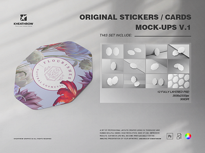 ORIGINAL STICKERS / CARDS MOCK-UPS V.1