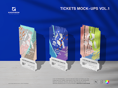 TICKETS MOCK-UPS VOL.1