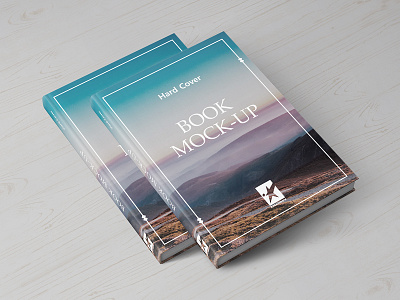 Hardcover Book Mock-Ups Vol.1