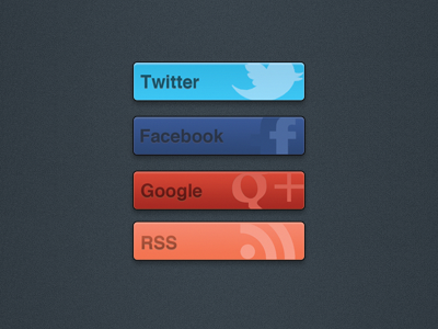 Drib12 buttons click social