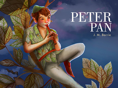 Peter Pan child childrenillustration desenho digitalarte editorial illustration ilustração ilustraçãoinfantil infantil