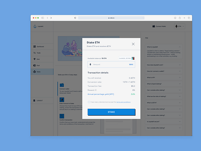 Liquidefi- ETH 2.0 Liquid staking solution