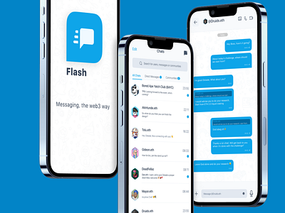 Flash- A web 3 Messaging D'app