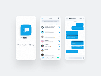 Flash- A web 3 Messaging D'app