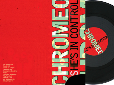 Chromeo Back Vinyl