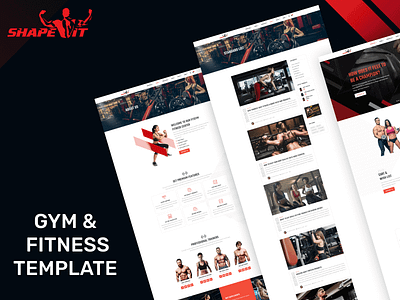 HEALTH & FITNESS HTML 5 WEBSITE TEMPLATE