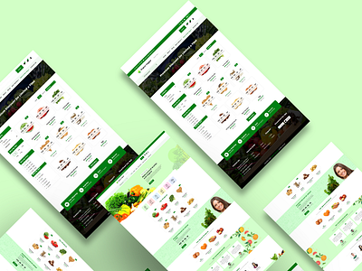 ORGANIC GROCERY STORE WEBSITE TEMPLATE