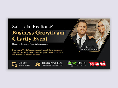 Business Growth and Charity Event banner business charity event event banner event flyer eventbrite eventbriter events graphic growth