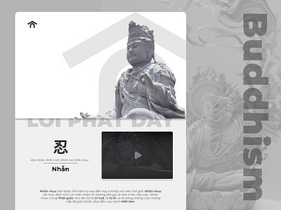 Buddhism 3d design graphic design ui