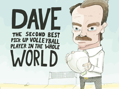 Dave: The Volleyball Player