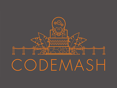 Codemash T-shirt concept codemash conference illustration t shirt
