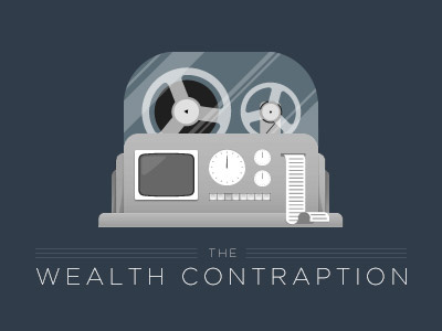 The Wealth Contraption contraption logo vector