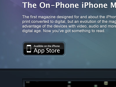 App Store Button design