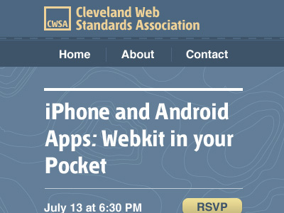 CWSA take 1 mobile website