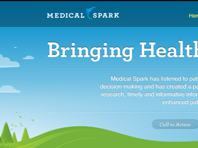 Medical Spark design web