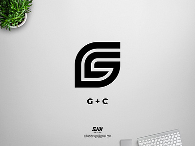 GC monogram logo branding design gc logo logo design logo design branding logo monogram logotype minimalist logo monogram