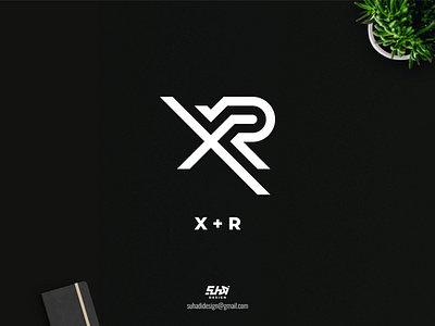 XR logo branding design logo logo design logo design branding logo monogram logotype minimalist logo monogram xr