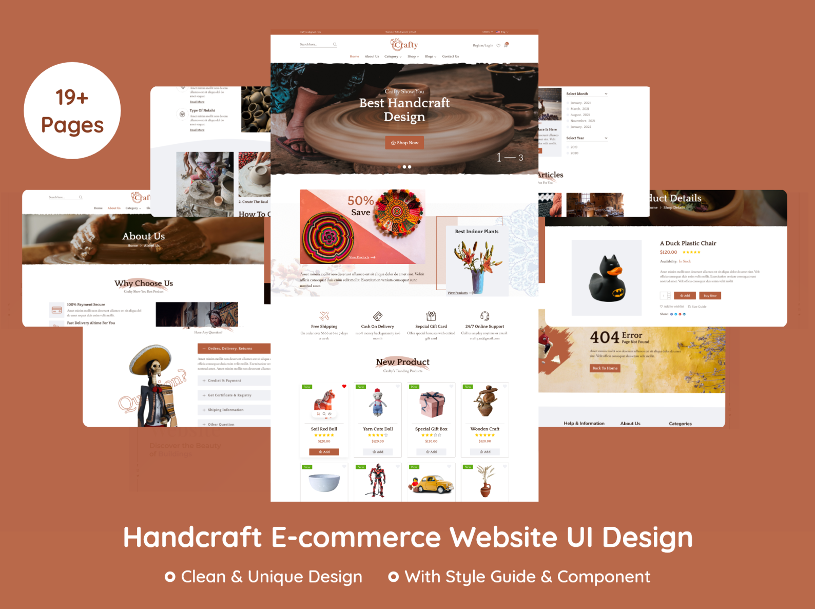 Handcraft E-commerce Website UI Design By Prantik Chakraborty On Dribbble