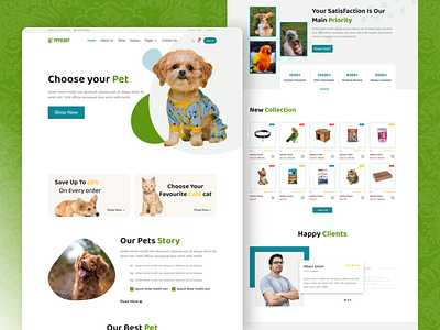 Pet Shop & Care Template