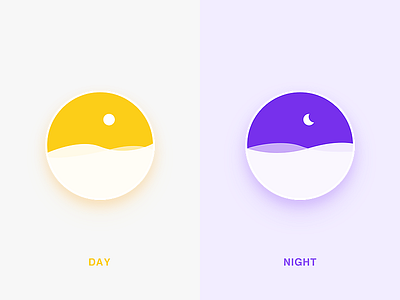 Two Time app day drawing icon night yellow
