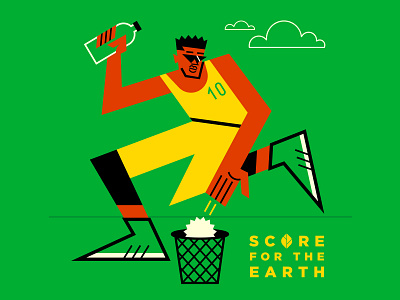 Score for the Earth earth green illustraion nature sustainability